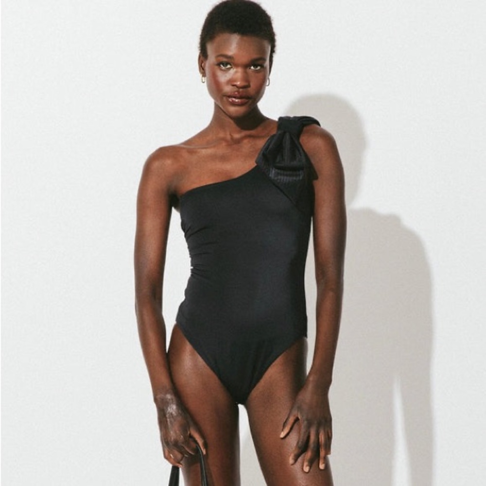 Cleobella Inga One-Shoulder Swimsuit